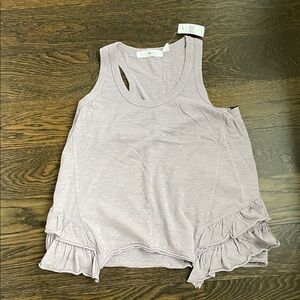 Wilt ruffle tank NWT